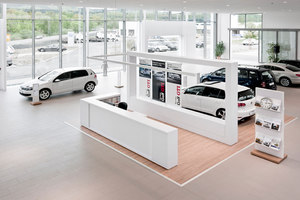 Volkswagen showroom | Manufacturer references | Pergo