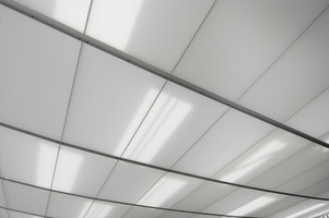 Light ceiling for forecourt and foyer of FBC office tower | Manufacturer references | Sefar