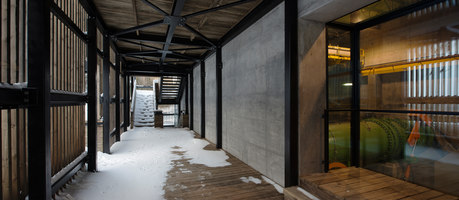 Val-Jalbert Belvedere | Infrastructure buildings | Atelier Pierre Thibault