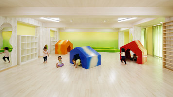 LHM kindergarten Design | Locali abitativi | Moriyuki Ochiai Architects