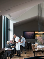The Restaurant at Pearl Morissette | Restaurant interiors | DesignAgency