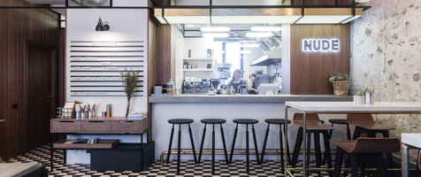 Nude. Coffee & Wine Bar | Restaurant interiors | Architectural bureau FORM