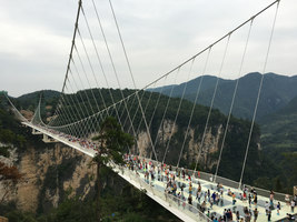 Zhangjiajie Grand Canyon Glass Bridge | Bridges | Haim Dotan Ltd.