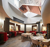Eneko at One Aldwych | Intérieurs de restaurant | Casson Mann