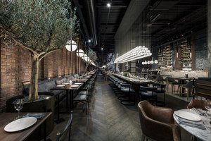 Fish Restaurant CATCH | Restaurant interiors | Yodezeen architects