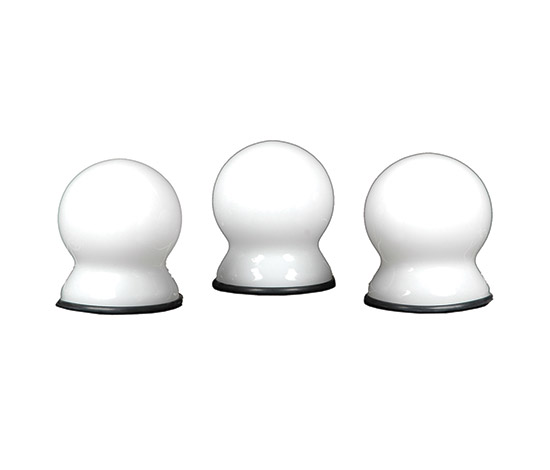 Three “Scafandro D2” table lamps