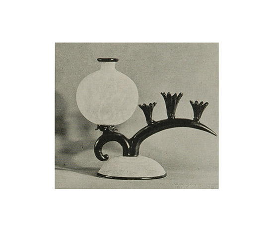 “Primavera” glass vase object