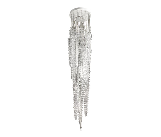 Large crystal chandelier, “Alga”elements
