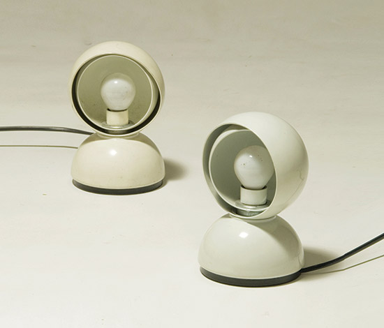 Pair of 'Eclisse' table lamps