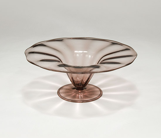 Blown glass bowl, 'Soffiati 3003' series