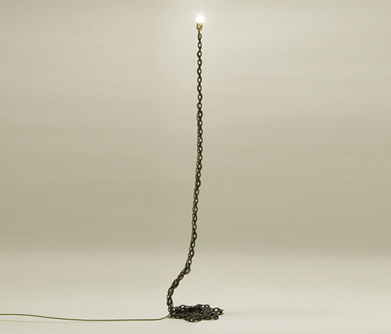 'Privat lampe des Künstlers (II)' floor lamp