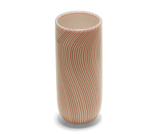 Blown Murano glass vase