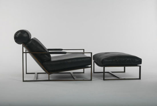 Lounge chair and ottoman