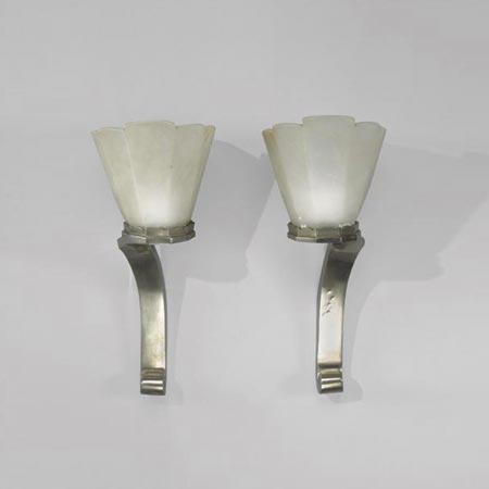 Wall sconces, pair