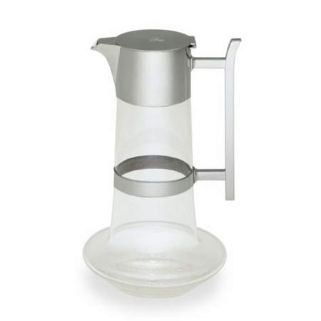 Silver-mounted claret jug