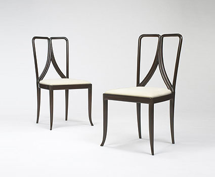Chairs, pair