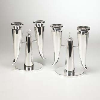 Candlesticks, pair