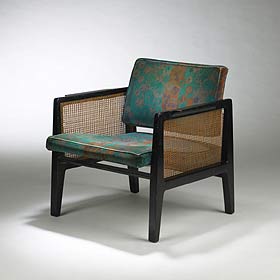 Adjustable back lounge chair, model 5513
