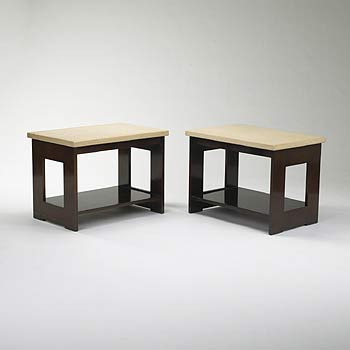 End tables, pair