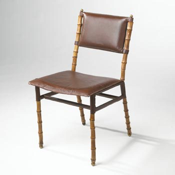 Bamboo side chair