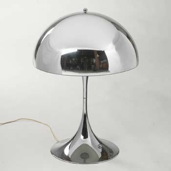 Panthella Silver table lamp