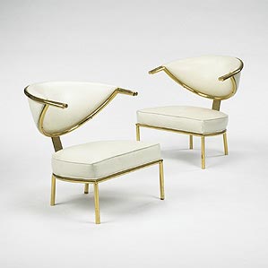 Chairs, pair