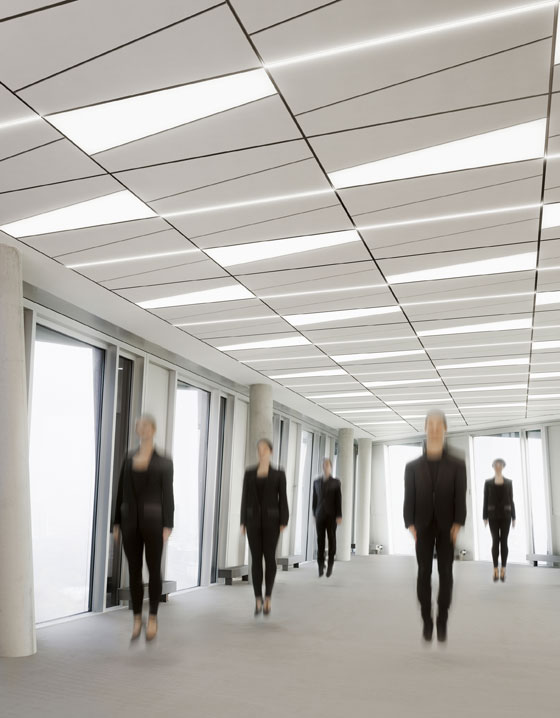 The only way is up: owa's ceiling systems