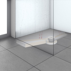 ACO ShowerDrain bathroom drain: Showerboard
