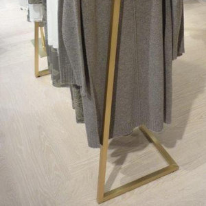 Clothes Rail In Brass