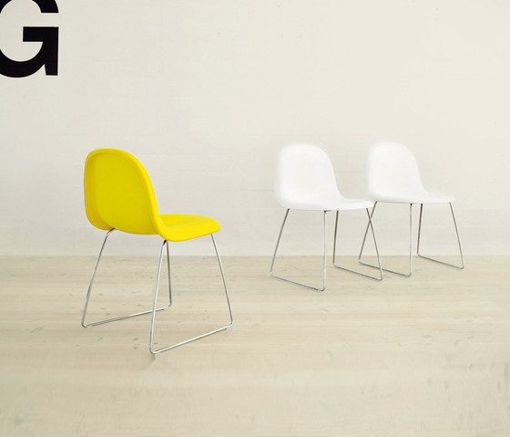 Gubi 3D Chair – Center Base | Chairs | GUBI