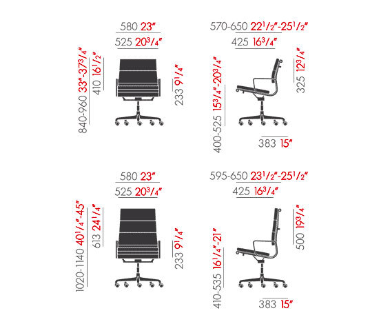 Soft Pad Chair EA 219 | Sillas de oficina | Vitra
