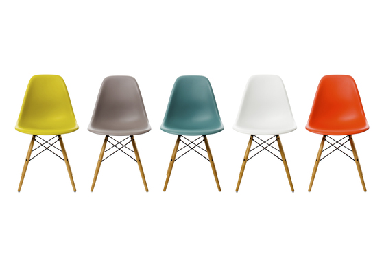 salaris magnifiek vaak Eames Plastic Side Chair DSR | Architonic