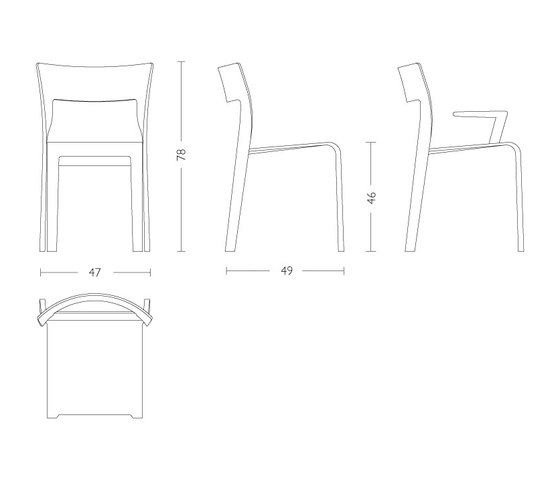 Torsio bar stool | Sgabelli bancone | Röthlisberger Kollektion