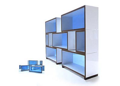 Cube shelving | Étagères | TYE3D