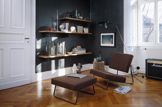 Lounge chair/ottoman Hirche | Armchairs | Richard Lampert