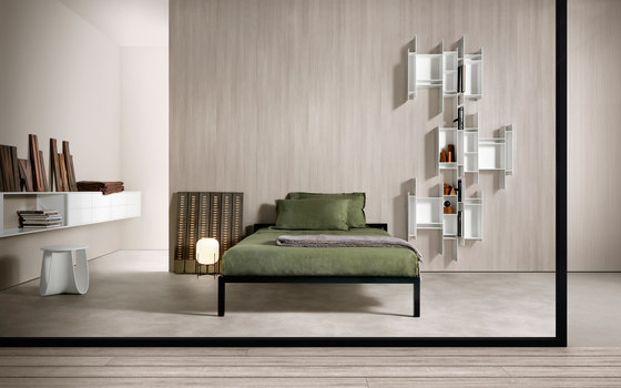 Aluminium Bed Laccato | Beds | MDF Italia