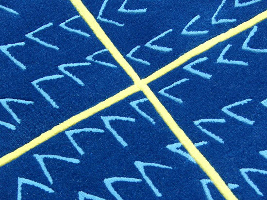Pierre Paulin Blue | Tappeti / Tappeti design | Designercarpets