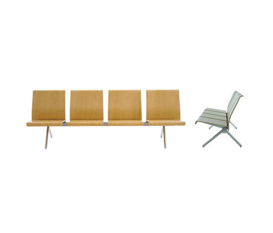 PSS2 3 Seat Slatted Bench | Bancs | SCP