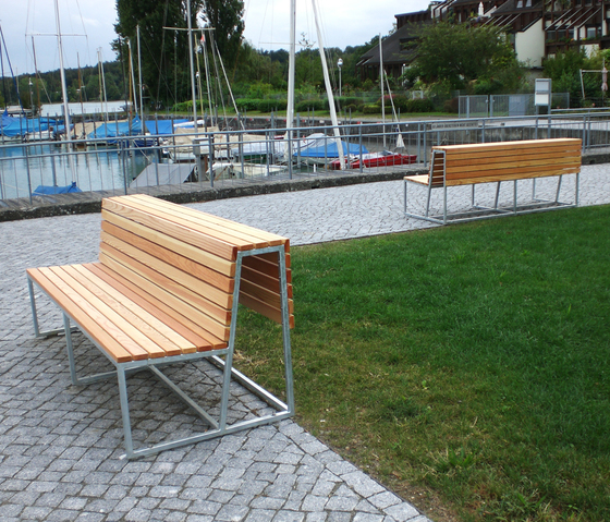 Landscape Sitzkonfigurationen in NATWOOD | Sitzbänke | BURRI
