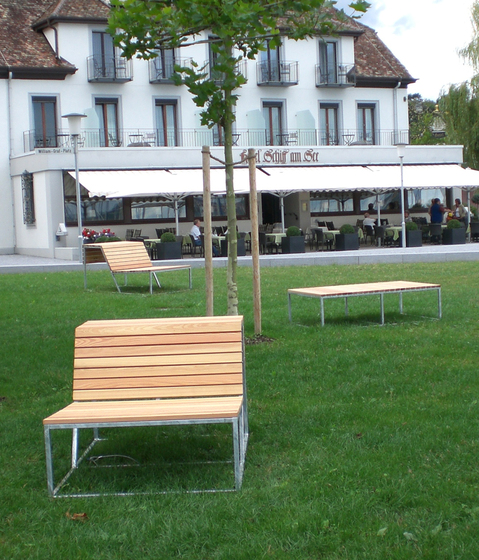 Landscape armchair with backrest | Panche | BURRI