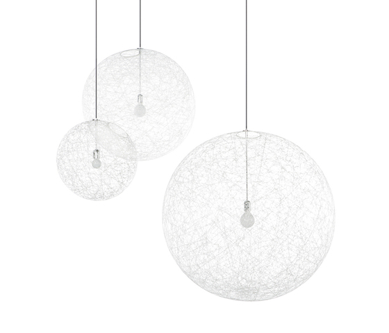 Random Floor Lamp II - Medium, White | Free-standing lights | moooi