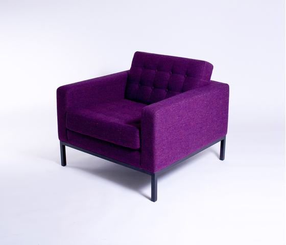 Club armchair with footstool | Sessel | Loft