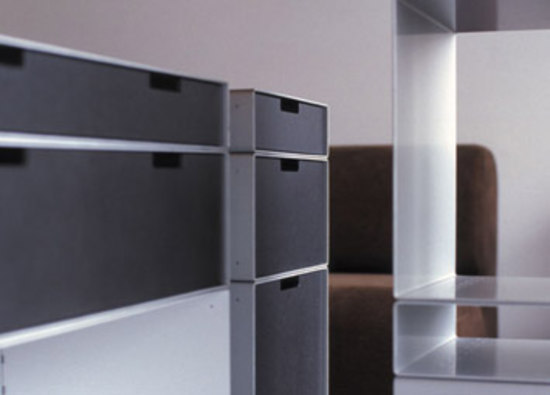 Container 431 [System Furniture T71] | Cassettiere ufficio | Patrick Lindon