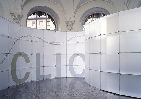 constructiv CLIC Rund | Systèmes d'exposition | Burkhardt Leitner