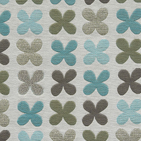 Quatrefoil 001 Silver | Upholstery fabrics | Maharam