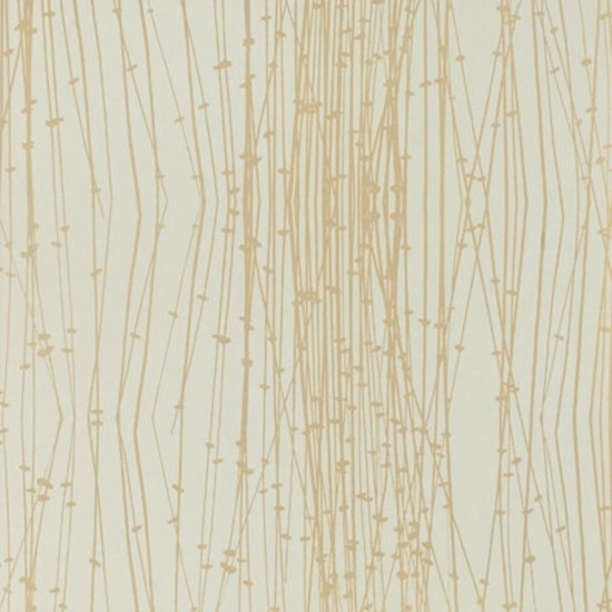 Reeds spring green/gold wallpaper | Revêtements muraux / papiers peint | Clarissa Hulse