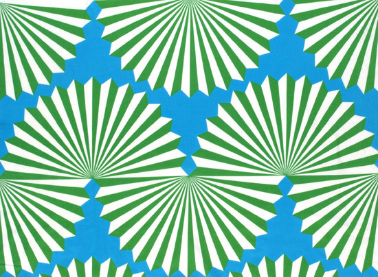 Forma turquoise/green interior fabric | Tissus de décoration | Marimekko