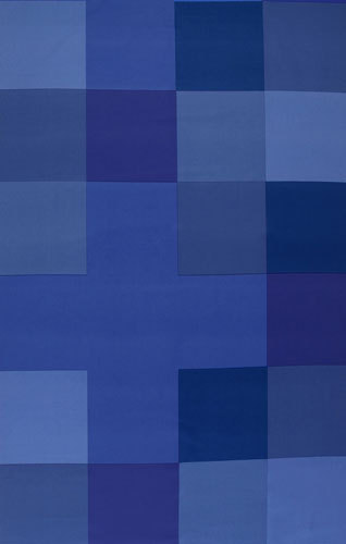 Magneetti blue interior fabric | Drapery fabrics | Marimekko