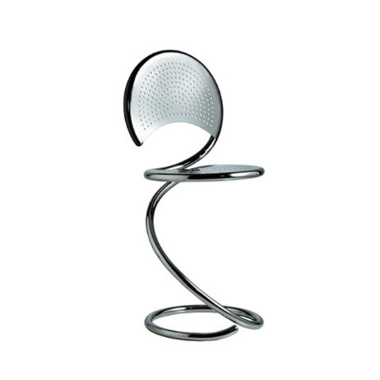 Snake chair stainless steel | Sillas | Poul Henningsen