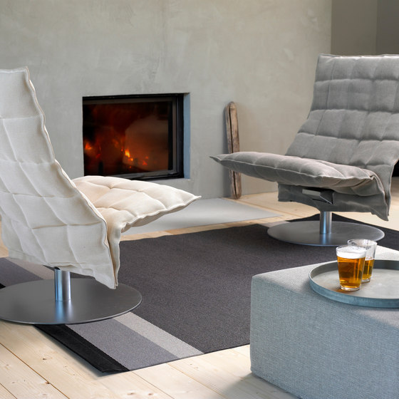 k Chair | wide | Swivel | Fauteuils | Woodnotes